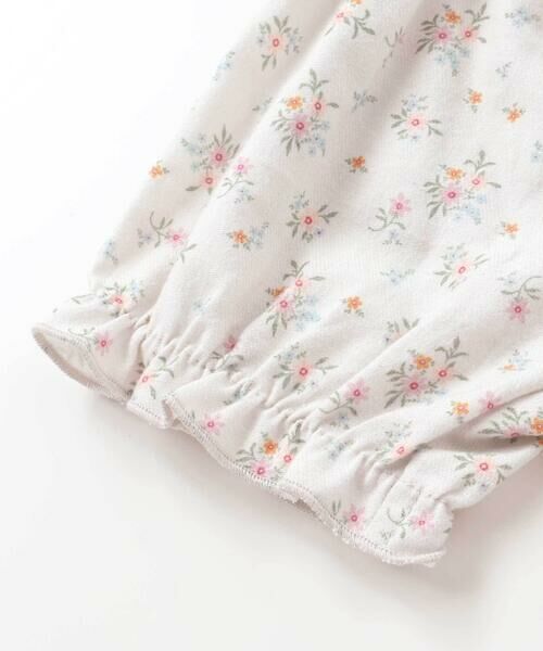 SLAP SLIP BABY / スラップ スリップ ベビー ベビー・キッズウエア | 花柄無地コーデュロイ肩フリルリボンモチーフワンピース+ブルマセットアップベビー(70~80cm) | 詳細16