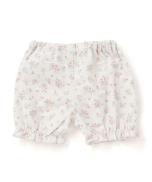 SLAP SLIP BABY / スラップ スリップ ベビー ベビー・キッズウエア | 花柄無地コーデュロイ肩フリルリボンモチーフワンピース+ブルマセットアップベビー(70~80cm) | 詳細9
