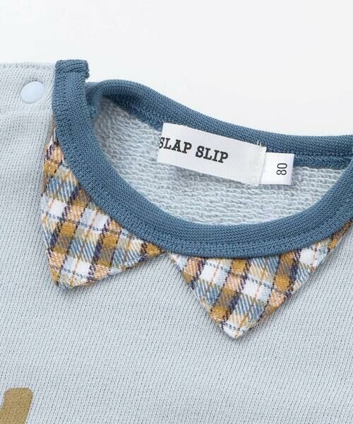 SLAP SLIP BABY / スラップ スリップ ベビー ベビー・キッズウエア | フロントプリントトレーナー+恐竜ヒザ切り替えボトムセットアップベビー(70~80cm) | 詳細5