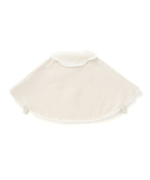 SLAP SLIP BABY / スラップ スリップ ベビー ベビー・キッズウエア | ファーリボン襟スウェードマントベビー(50~90cm) | 詳細3