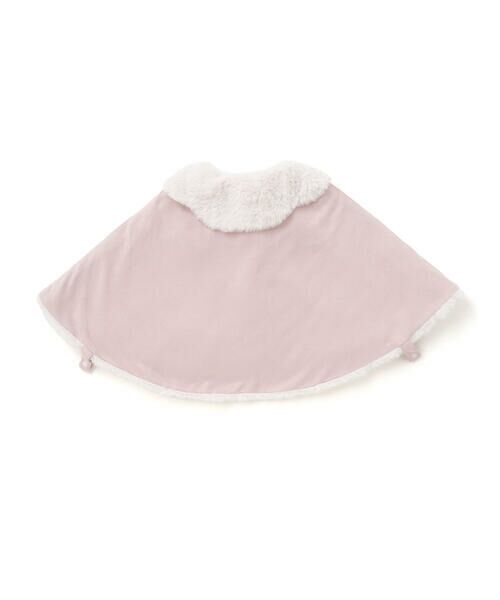 SLAP SLIP BABY / スラップ スリップ ベビー ベビー・キッズウエア | ファーリボン襟スウェードマントベビー(50~90cm) | 詳細5