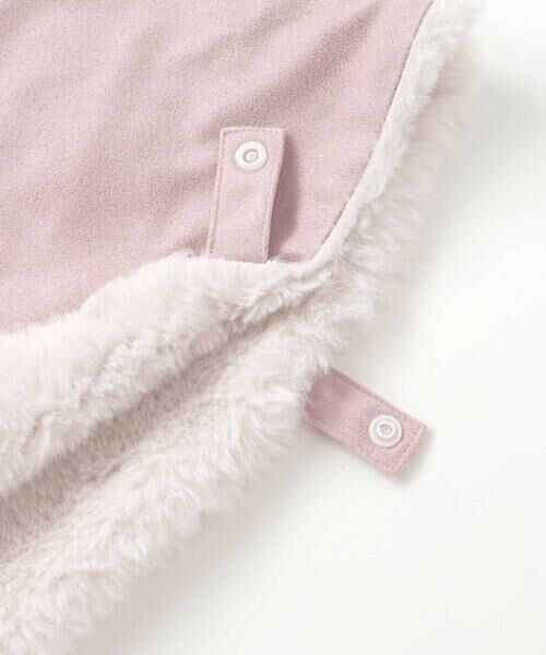 SLAP SLIP BABY / スラップ スリップ ベビー ベビー・キッズウエア | ファーリボン襟スウェードマントベビー(50~90cm) | 詳細8
