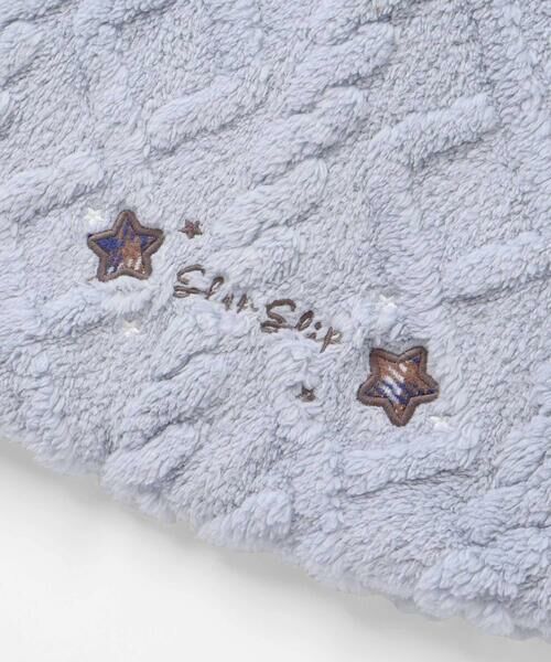 SLAP SLIP BABY / スラップ スリップ ベビー ベビー・キッズウエア | 【お揃い】チェック襟付きケーブルボアマントベビー(50~90cm) | 詳細6