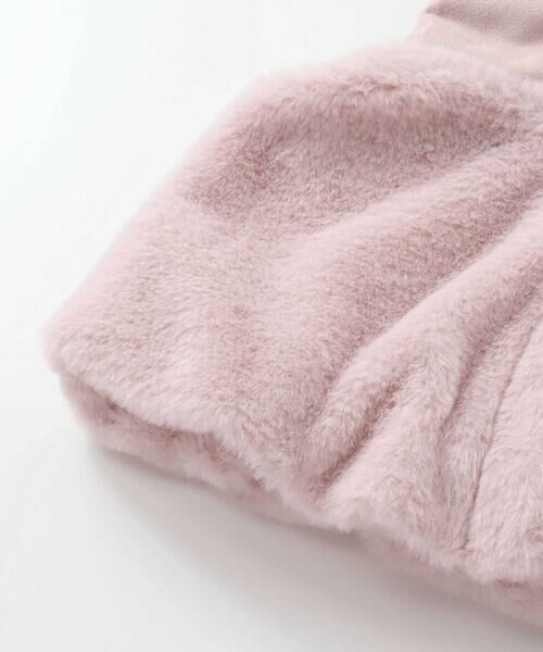 SLAP SLIP BABY / スラップ スリップ ベビー ベビー・キッズウエア | スウェードファー切り替えバルーンベストベビー(70~80cm) | 詳細12