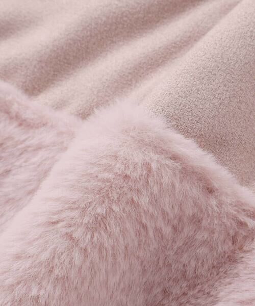 SLAP SLIP BABY / スラップ スリップ ベビー ベビー・キッズウエア | スウェードファー切り替えバルーンベストベビー(70~80cm) | 詳細13