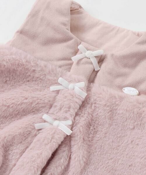 SLAP SLIP BABY / スラップ スリップ ベビー ベビー・キッズウエア | スウェードファー切り替えバルーンベストベビー(70~80cm) | 詳細7