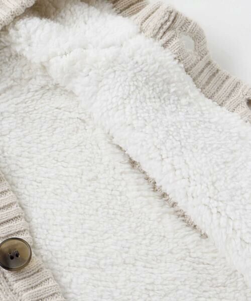 SLAP SLIP BABY / スラップ スリップ ベビー ベビー・キッズウエア | 【お揃い】クマ耳フード付き裏ボアニットベストベビー(70~80cm) | 詳細11