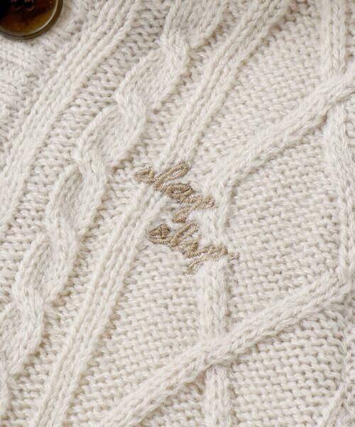 SLAP SLIP BABY / スラップ スリップ ベビー ベビー・キッズウエア | 【お揃い】クマ耳フード付き裏ボアニットベストベビー(70~80cm) | 詳細8