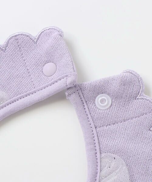 SLAP SLIP BABY / スラップ スリップ ベビー スタイ・ビブ | 縁刺しゅうスカラップラメチュール襟フリルスタイベビー | 詳細6