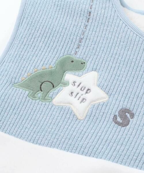 SLAP SLIP BABY / スラップ スリップ ベビー ベビー・キッズウエア | 【お揃い】アニマルクマ恐竜おもちゃ裏ボア切り替えスリーパーベビー | 詳細4