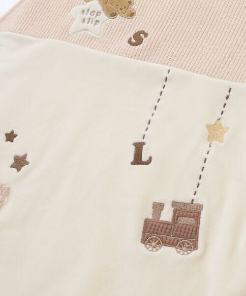 SLAP SLIP BABY / スラップ スリップ ベビー ベビー・キッズウエア | 【お揃い】アニマルクマ恐竜おもちゃ裏ボア切り替えスリーパーベビー | 詳細10