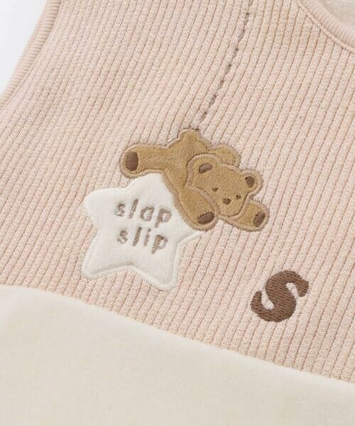 SLAP SLIP BABY / スラップ スリップ ベビー ベビー・キッズウエア | 【お揃い】アニマルクマ恐竜おもちゃ裏ボア切り替えスリーパーベビー | 詳細9