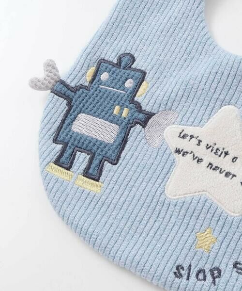 SLAP SLIP BABY / スラップ スリップ ベビー スタイ・ビブ | 【お揃い】アニマルクマロボットおもちゃぴょっこり飛び出しスタイベビー | 詳細5