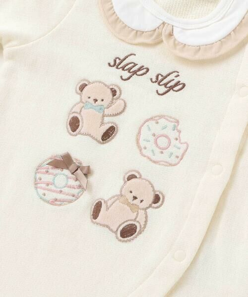 SLAP SLIP BABY / スラップ スリップ ベビー ロンパース | アニマルクマウサギシフォンフリル襟ロンパースベビー(60~80cm) | 詳細5