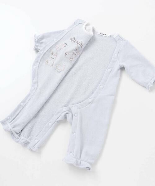 SLAP SLIP BABY / スラップ スリップ ベビー ロンパース | アニマルクマウサギシフォンフリル襟ロンパースベビー(60~80cm) | 詳細13