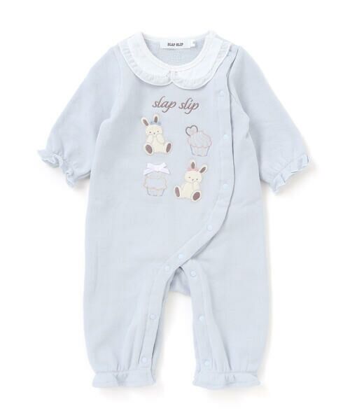 SLAP SLIP BABY / スラップ スリップ ベビー ロンパース | アニマルクマウサギシフォンフリル襟ロンパースベビー(60~80cm) | 詳細7