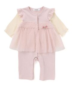 SLAP SLIP BABY / スラップ スリップ ベビー ロンパース | ウエストギャザーフリルカバーオールベビー(70~80cm)