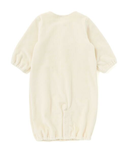 SLAP SLIP BABY / スラップ スリップ ベビー ロンパース | フリルラウンド切り替えベロア2WAYオールベビー(50~70cm) | 詳細2