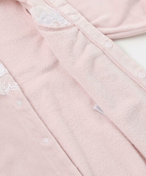 SLAP SLIP BABY / スラップ スリップ ベビー ロンパース | フリルラウンド切り替えベロア2WAYオールベビー(50~70cm) | 詳細13