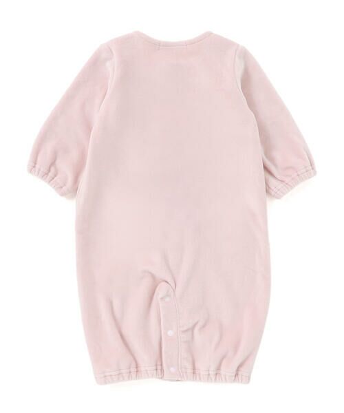 SLAP SLIP BABY / スラップ スリップ ベビー ロンパース | フリルラウンド切り替えベロア2WAYオールベビー(50~70cm) | 詳細7