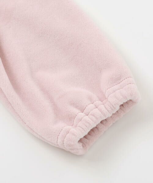 SLAP SLIP BABY / スラップ スリップ ベビー ロンパース | フリルラウンド切り替えベロア2WAYオールベビー(50~70cm) | 詳細9