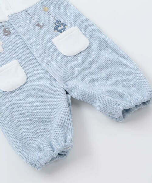 SLAP SLIP BABY / スラップ スリップ ベビー ロンパース | 【お揃い】アニマルクマ恐竜おもちゃ切り替え2WAYオールベビー(50~70cm) | 詳細11