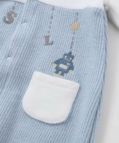 SLAP SLIP BABY / スラップ スリップ ベビー ロンパース | 【お揃い】アニマルクマ恐竜おもちゃ切り替え2WAYオールベビー(50~70cm) | 詳細8