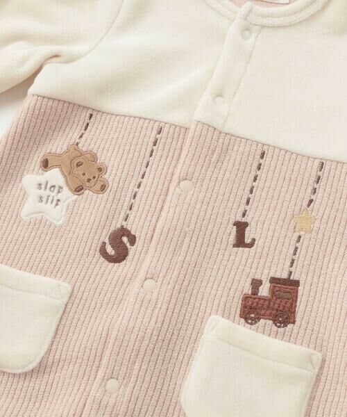 SLAP SLIP BABY / スラップ スリップ ベビー ロンパース | 【お揃い】アニマルクマ恐竜おもちゃ切り替え2WAYオールベビー(50~70cm) | 詳細15