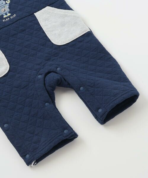 SLAP SLIP BABY / スラップ スリップ ベビー ロンパース | アニマルイヌ飛行機ロボットモチーフサロペットボーダードッキングカバーオールベビー(70~80cm) | 詳細9