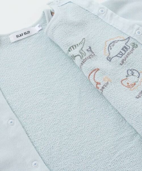 SLAP SLIP BABY / スラップ スリップ ベビー ロンパース | 恐竜とげとげ襟付きカバーオールベビー(60~80cm) | 詳細9