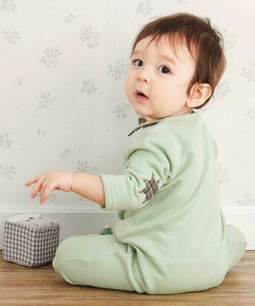 SLAP SLIP BABY / スラップ スリップ ベビー ロンパース | 恐竜とげとげ襟付きカバーオールベビー(60~80cm) | 詳細13