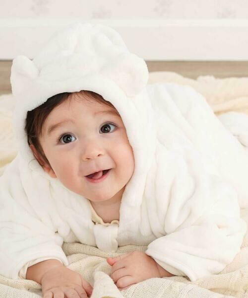 SLAP SLIP BABY / スラップ スリップ ベビー ベビー・キッズウエア | アニマルクマウサギ恐竜ボアバギーオールベビー(70~80cm) | 詳細2