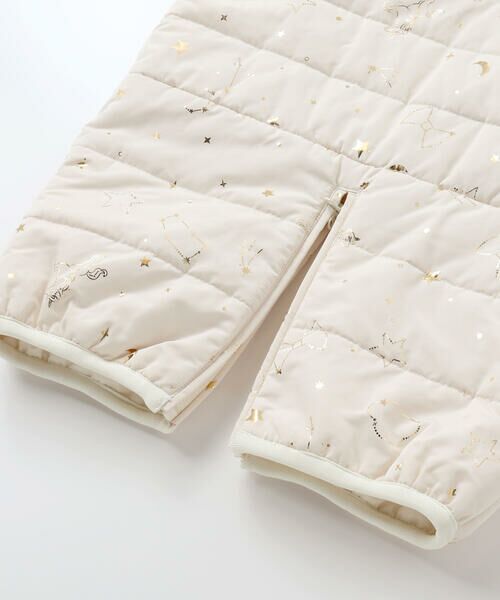 SLAP SLIP BABY / スラップ スリップ ベビー ベビー・キッズウエア | 【お揃い】総柄胸刺しゅう裏フリースタフタバギーオールベビー(50~80cm) | 詳細9