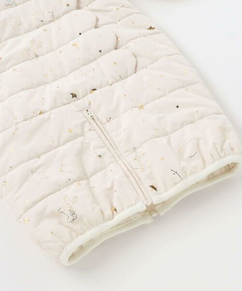 SLAP SLIP BABY / スラップ スリップ ベビー ベビー・キッズウエア | 【お揃い】総柄胸刺しゅう裏フリースタフタバギーオールベビー(50~80cm) | 詳細12