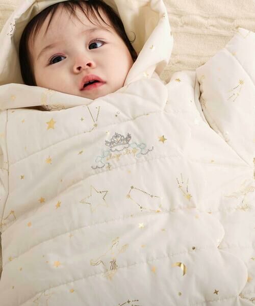 SLAP SLIP BABY / スラップ スリップ ベビー ベビー・キッズウエア | 【お揃い】総柄胸刺しゅう裏フリースタフタバギーオールベビー(50~80cm) | 詳細15