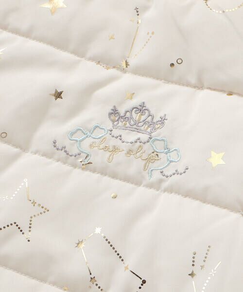 SLAP SLIP BABY / スラップ スリップ ベビー ベビー・キッズウエア | 【お揃い】総柄胸刺しゅう裏フリースタフタバギーオールベビー(50~80cm) | 詳細6