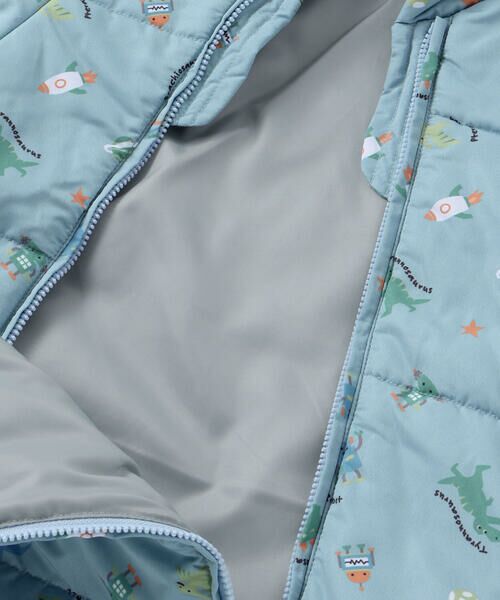 SLAP SLIP BABY / スラップ スリップ ベビー ベビー・キッズウエア | 【お揃い】総柄胸刺しゅう裏フリースタフタバギーオールベビー(50~80cm) | 詳細21