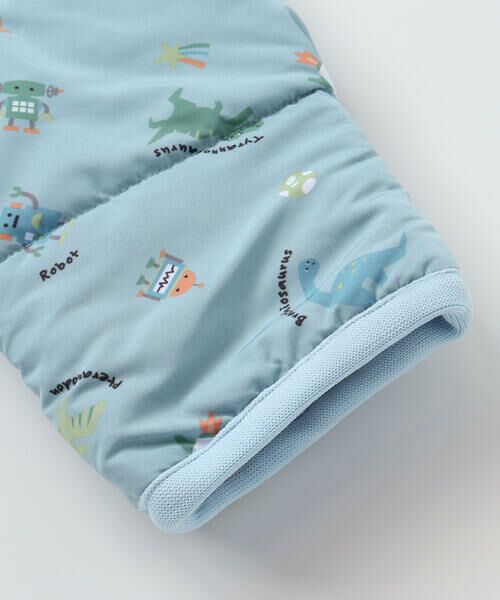 SLAP SLIP BABY / スラップ スリップ ベビー ベビー・キッズウエア | 【お揃い】総柄胸刺しゅう裏フリースタフタバギーオールベビー(50~80cm) | 詳細23