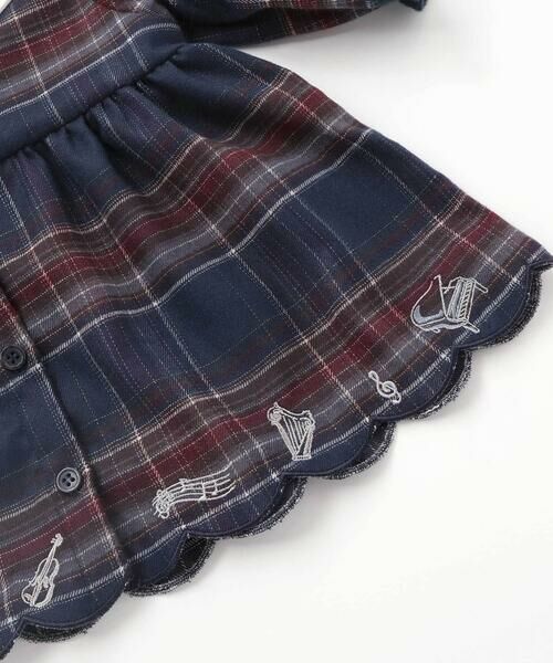 SLAP SLIP BABY / スラップ スリップ ベビー ベビー・キッズウエア | 【お揃い】チェックワンピース+シンプルレギンス2点セット(70~80cm) | 詳細8