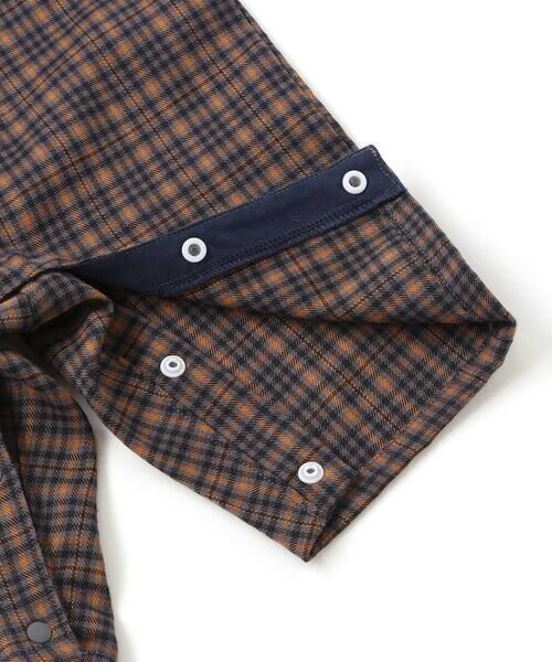 SLAP SLIP BABY / スラップ スリップ ベビー ロンパース | アニマルイヌ恐竜プリントボディミニ+チェックサロペット(70~80cm) | 詳細11