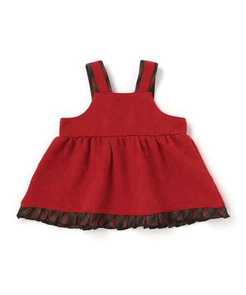 SLAP SLIP BABY / スラップ スリップ ベビー ベビー・キッズウエア | ハートキルトジャンパースカート＆ロンパース2点セットベビー(70~80cm) | 詳細3