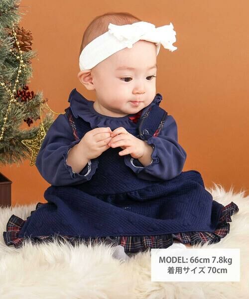 SLAP SLIP BABY / スラップ スリップ ベビー ベビー・キッズウエア | ハートキルトジャンパースカート＆ロンパース2点セットベビー(70~80cm) | 詳細16