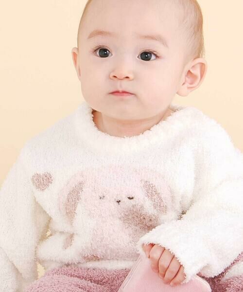 SLAP SLIP BABY / スラップ スリップ ベビー ベビー・キッズウエア | 【お揃い】アニマルウサギ恐竜もこもこパッチニットトップス(70~80cm) | 詳細2