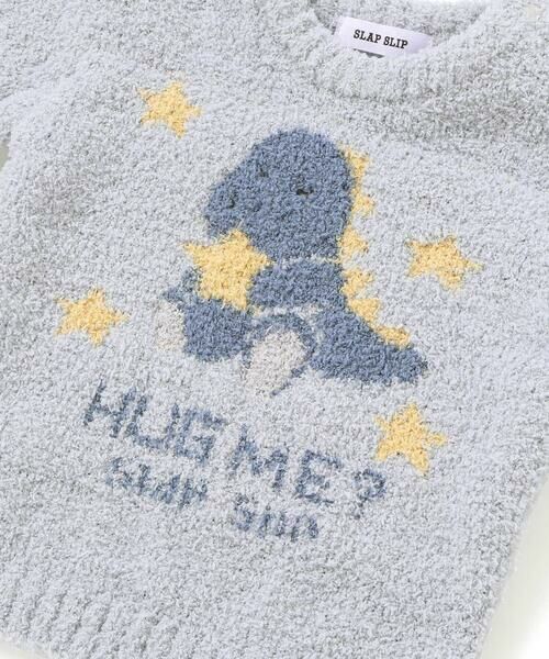 SLAP SLIP BABY / スラップ スリップ ベビー ベビー・キッズウエア | 【お揃い】アニマルウサギ恐竜もこもこパッチニットトップス(70~80cm) | 詳細13