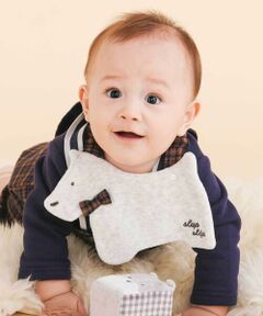 SLAP SLIP BABY / スラップ スリップ ベビー スタイ・ビブ | アニマル恐竜イヌモチーフパイルスタイ