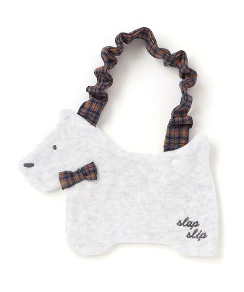 SLAP SLIP BABY / スラップ スリップ ベビー スタイ・ビブ | アニマル恐竜イヌモチーフパイルスタイ | 詳細1