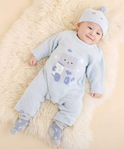 SLAP SLIP BABY / スラップ スリップ ベビー ベビー・キッズグッズ | 【お揃い】アニマルウサギクマロボットもこもこニット帽(44~48cm) | 詳細4