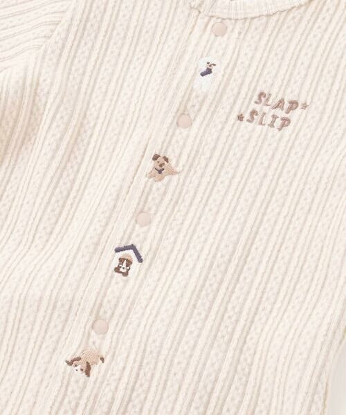 SLAP SLIP BABY / スラップ スリップ ベビー ロンパース | アニマルウサギイヌ恐竜モコモコおしりモチーフロンパース(60~80cm) | 詳細20