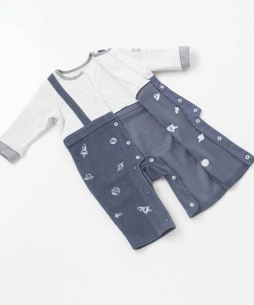 SLAP SLIP BABY / スラップ スリップ ベビー ロンパース | 宇宙ジャングル冒険ロンパース(60~80cm) | 詳細10