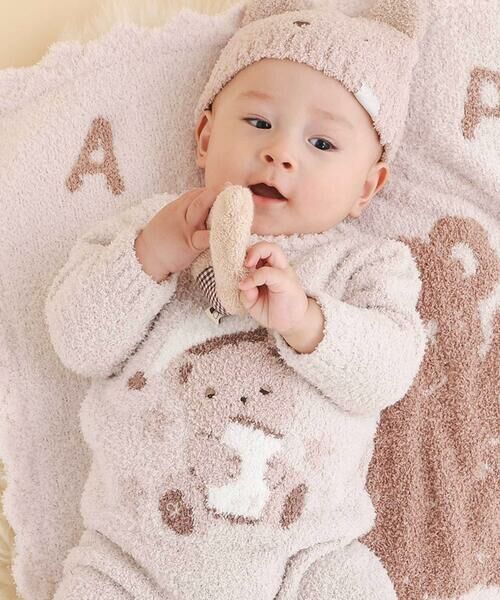 SLAP SLIP BABY / スラップ スリップ ベビー ロンパース | 【お揃い/ウォッシャブル加工】アニマルウサギクマロボットもこもこロンパース(70~80cm) | 詳細7